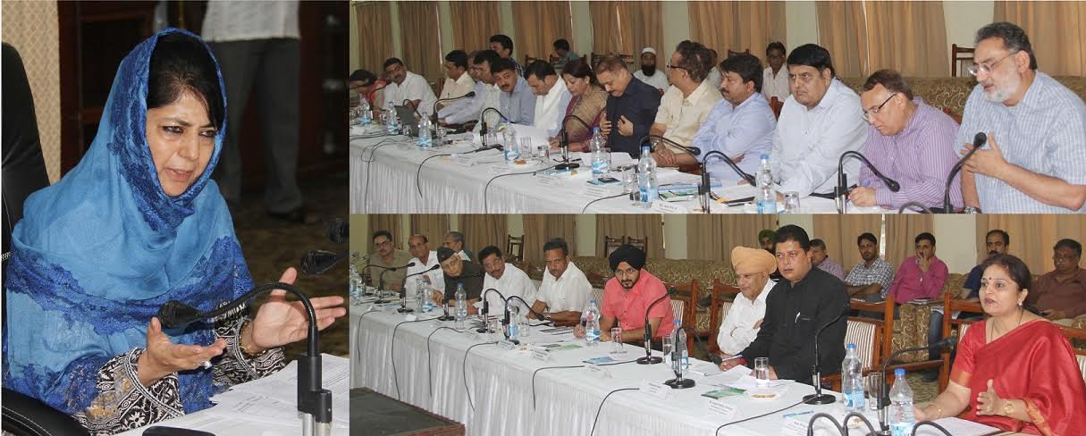 Mehbooba for time-bound completion of Mubarak Mandi Heritage Complex restoration work